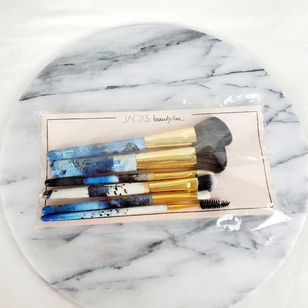 Designer JACKS beauty line Makeup Brush Starter Set Aqua‎